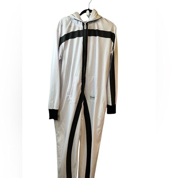 NWOT TIPSY ELVES Unisex Stick Figure One Piece Zip Up Costume Halloween - Size X - Picture 2 of 9